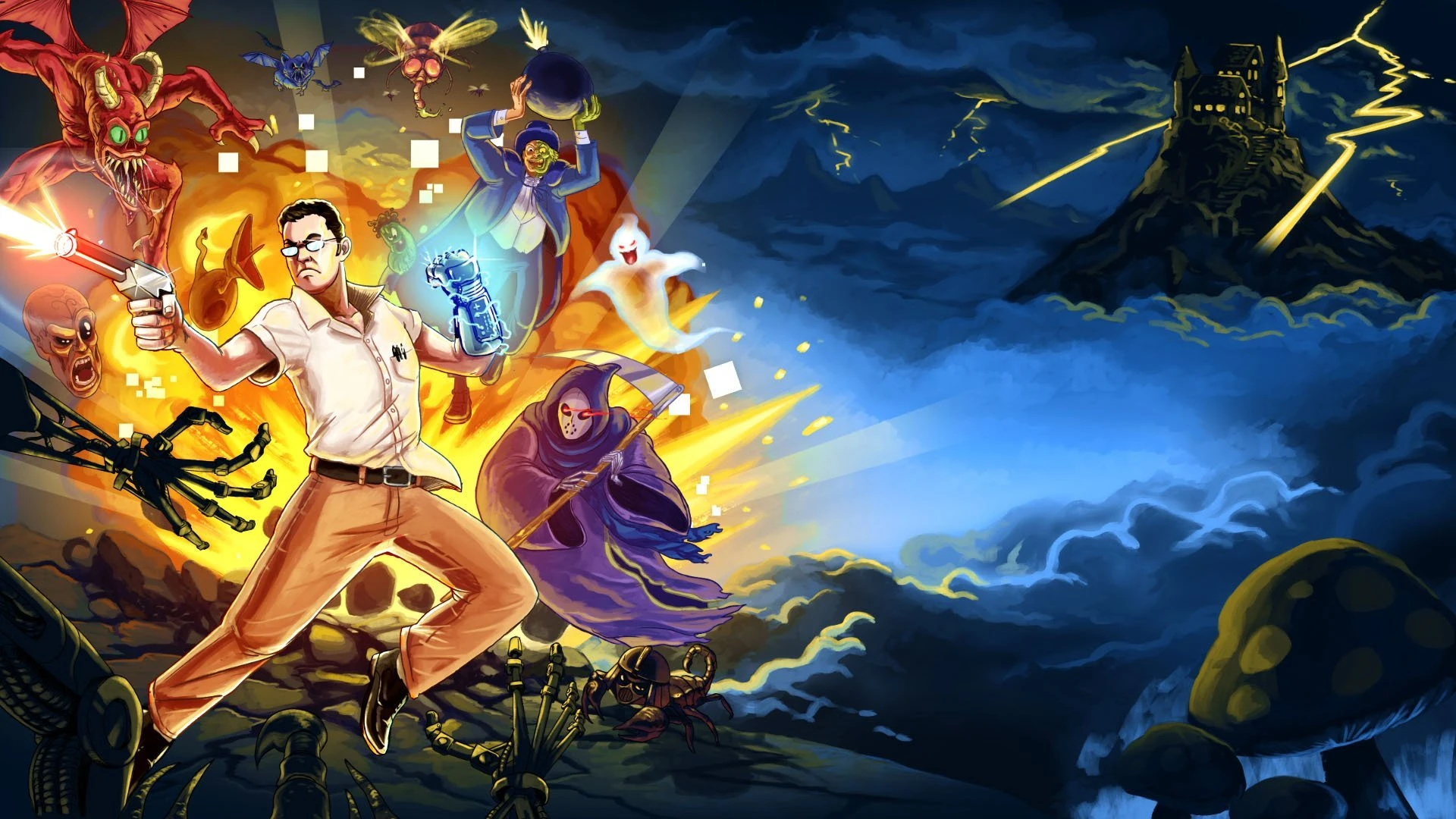 Angry Video Game Nerd 8-bit